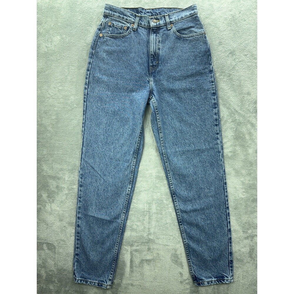 Vintage Levi's 521 Women's Blue Jeans 10 Tapered Fit High Rise USA-made 1994